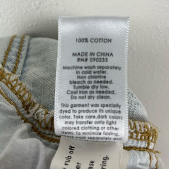 PacSun High Rise Festival Denim Shorts Size 26 EUC - Picture 6 of 6